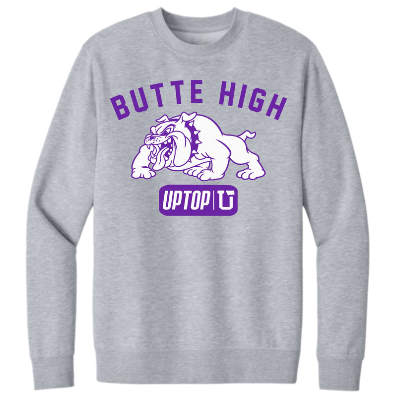 UPTOP BULLDOG CAMPUS CREWNECK
