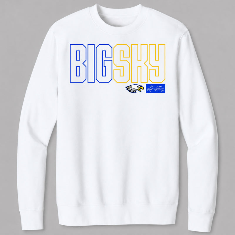 UPTOP BIG SKY CAMPUS CREWNECK