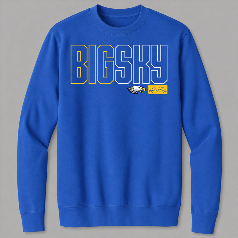 UPTOP BIG SKY CAMPUS CREWNECK