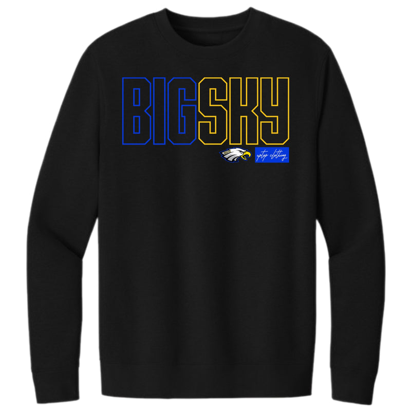 UPTOP BIG SKY CAMPUS CREWNECK