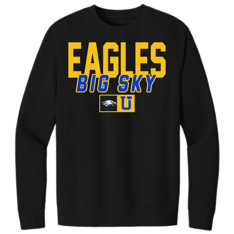 UPTOP BIG SKY SIDELINE CREWNECK