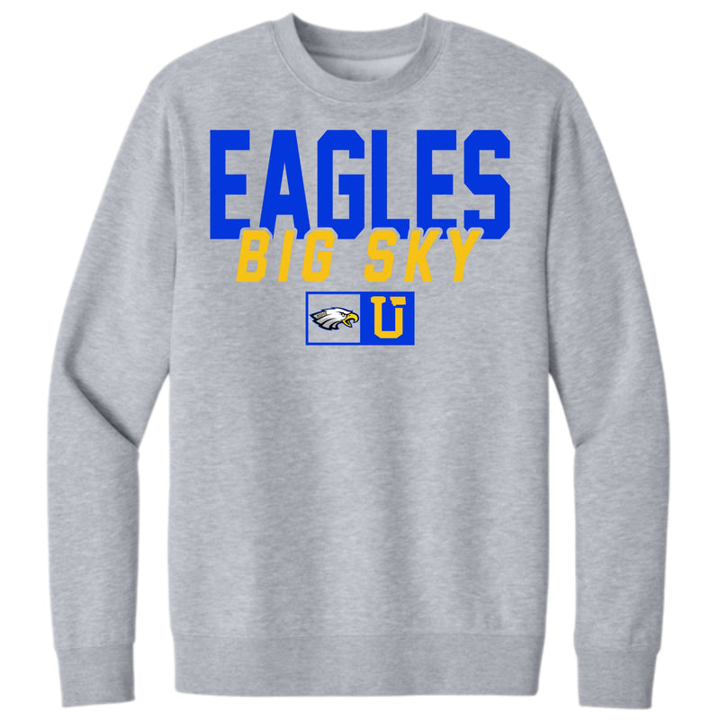 UPTOP BIG SKY SIDELINE CREWNECK