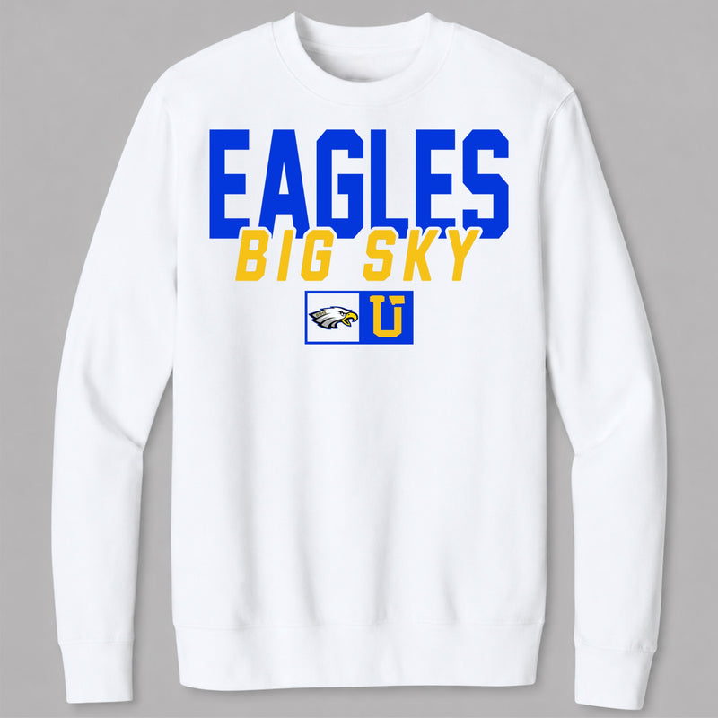 UPTOP BIG SKY SIDELINE CREWNECK